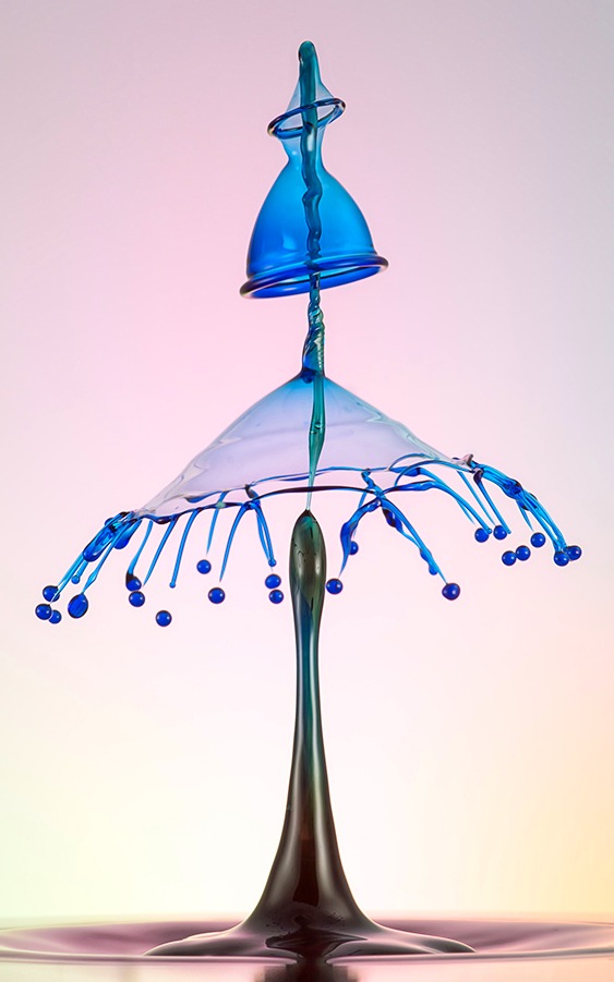 Escultura com pingo d'água