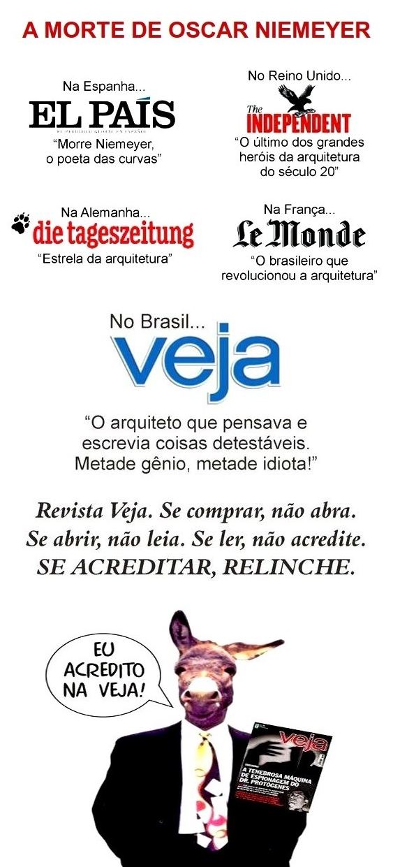 Revista Veja - Oscar Niemeyer