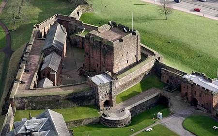Castelo Medieval em Carlisle