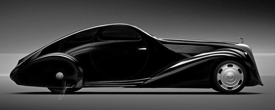 Jonckheere Conceito Projeto de carro Rolls-Royce