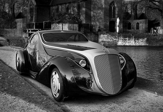 Rolls-Royce Porta Redonda Automóvel de luxo
