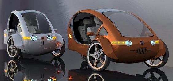 Triciclo Elétrico Elf Elf - Organic Transit