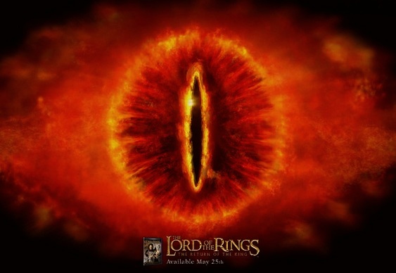 Olho de Sauron - Senhor dos Anéis Semelhança com Nebulosa fotografada pelo Hubble