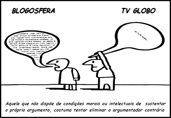 Globo tenta calar blogosfera