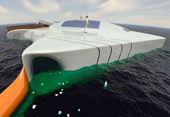 Plataforma flutuante ecológica