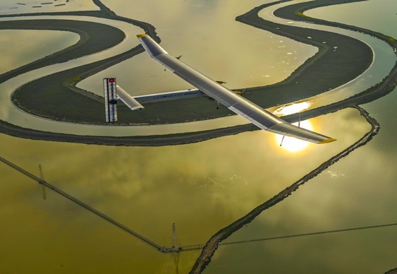 Aeronave Solar Impulse Aeroplano elétrico