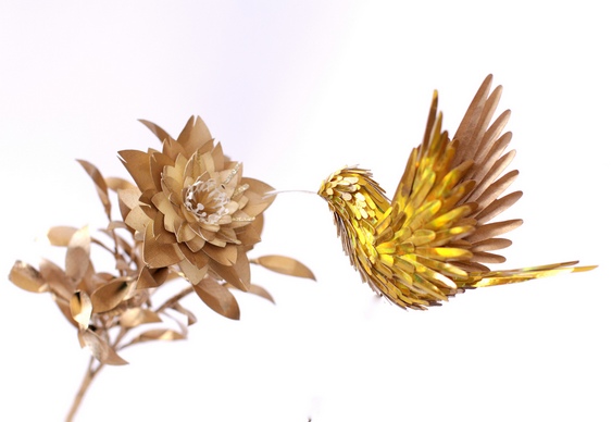 Passarinho dourado
