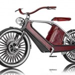 O alto luxo da bicicleta elétrica Cykno com design retrô
