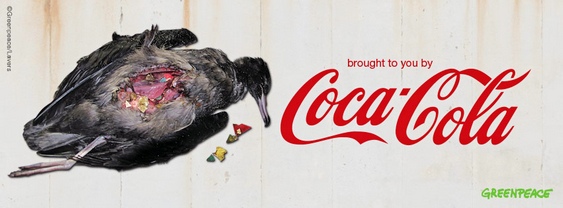 Lixo PET Coca-Cola