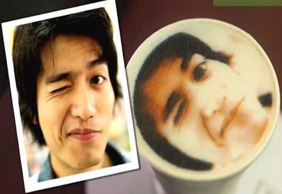 Fotografia no café