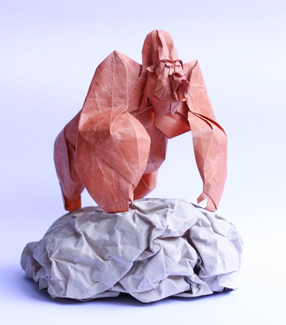 Origami Gorila