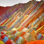 As incríveis montanhas coloridas de Zhangye Danxia, na China