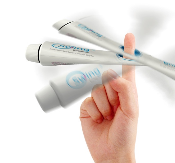 Tubo dentifrício inovador