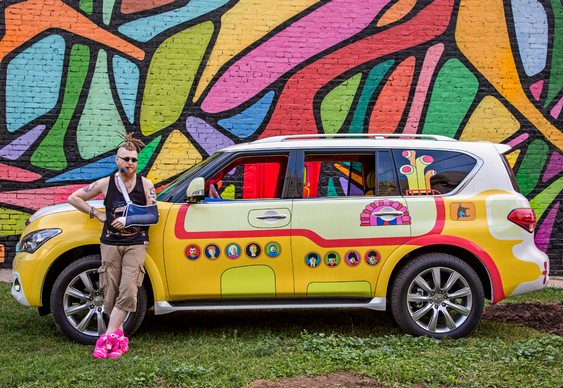 Carro decorado