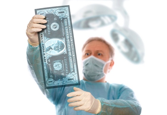 Radiografia de dinheiro