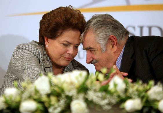 Presidentes do Brasil e Uruguai