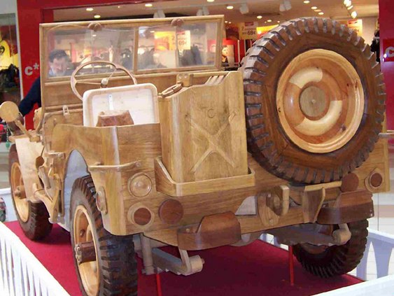 Jeep MB Wooden