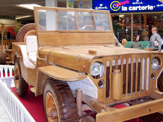 Jeep MB Wooden