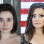 Impressionante Antes e Depois da maquiagem em pessoas comuns