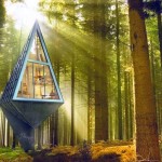 Projeto para construção de casa ecológica inspirada nas árvores