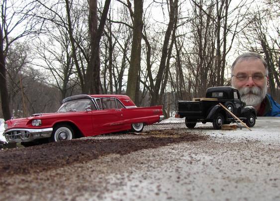 Miniaturas de automóveis clássicos
