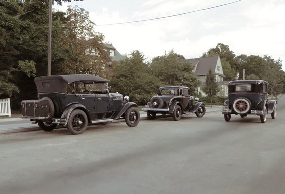 Miniaturas de automóveis clássicos