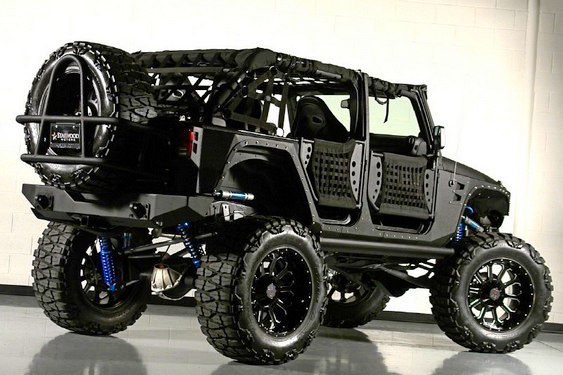 Wrangler Full Metal Jacket Jipe modificado preto