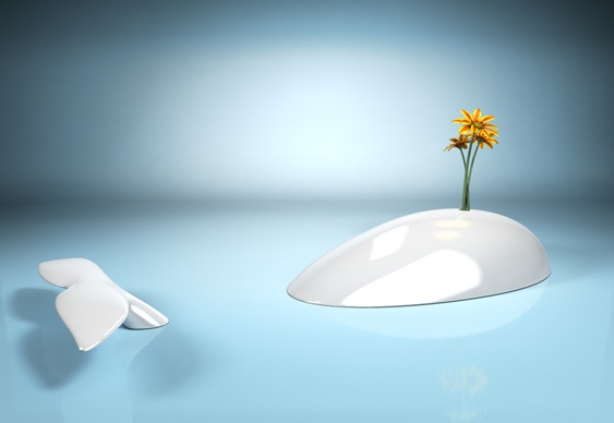 Vaso para flores