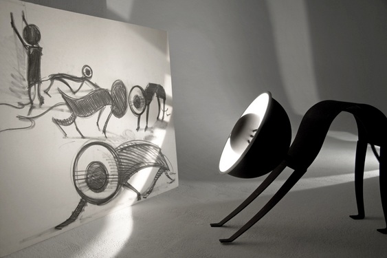 Abajur Gato Iluminação Design