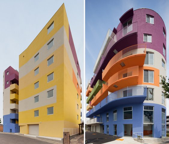 Cores fortes no lugar do cinza