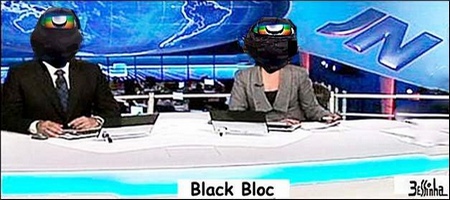 Charge Bessinha Rede Globo manipulação