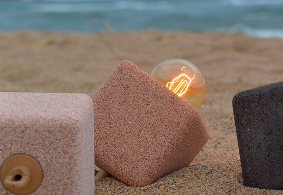 Luminária de Areia