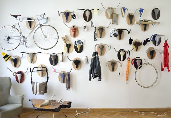 Rack de parede para bikes