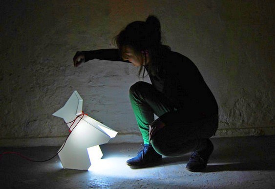 Luminária cãozinho