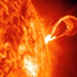 Explosão de supertempestade solar passou ‘raspando’ pela Terra