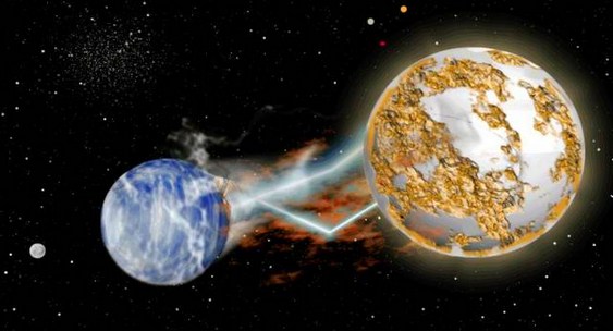 Sonda espacial em busca do planeta Nibiru
