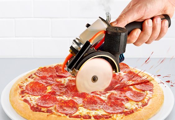 Motor de cortador de pizzas