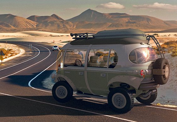 NIMBUS - brazilian concept car