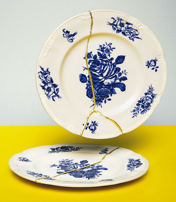 Arte da kintsugi ou kintsukuroi