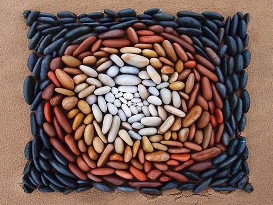 Mosaico de pedras