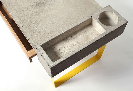 Mesa de concreto