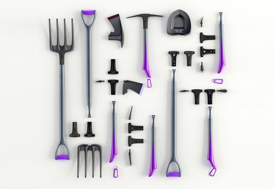 Kit de ferramentas para jardim