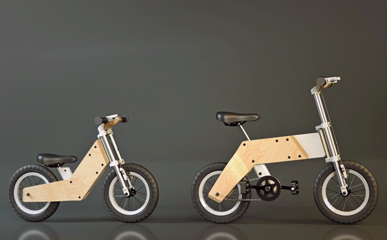 Bike para crianças de 2 anos e meio até 7 anos de idade