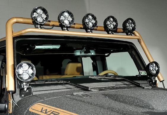 Jeep Wrangler de duas cores