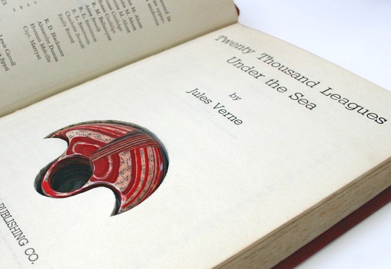 Reciclagem de livros e revistas