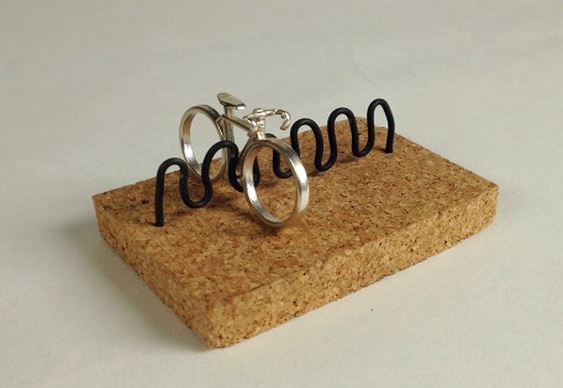 Design campeão para alianças de prata