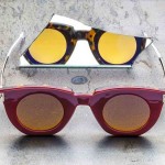 Par de óculos de sol ‘dois-em-um’ com as hastes reversíveis