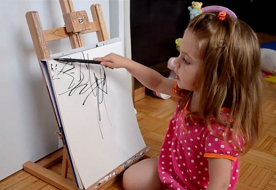 Mãe e filha artistas