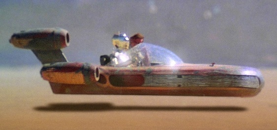Nave inflável de Star Wars