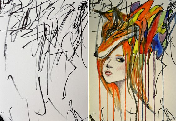 Mãe e filha artistas
